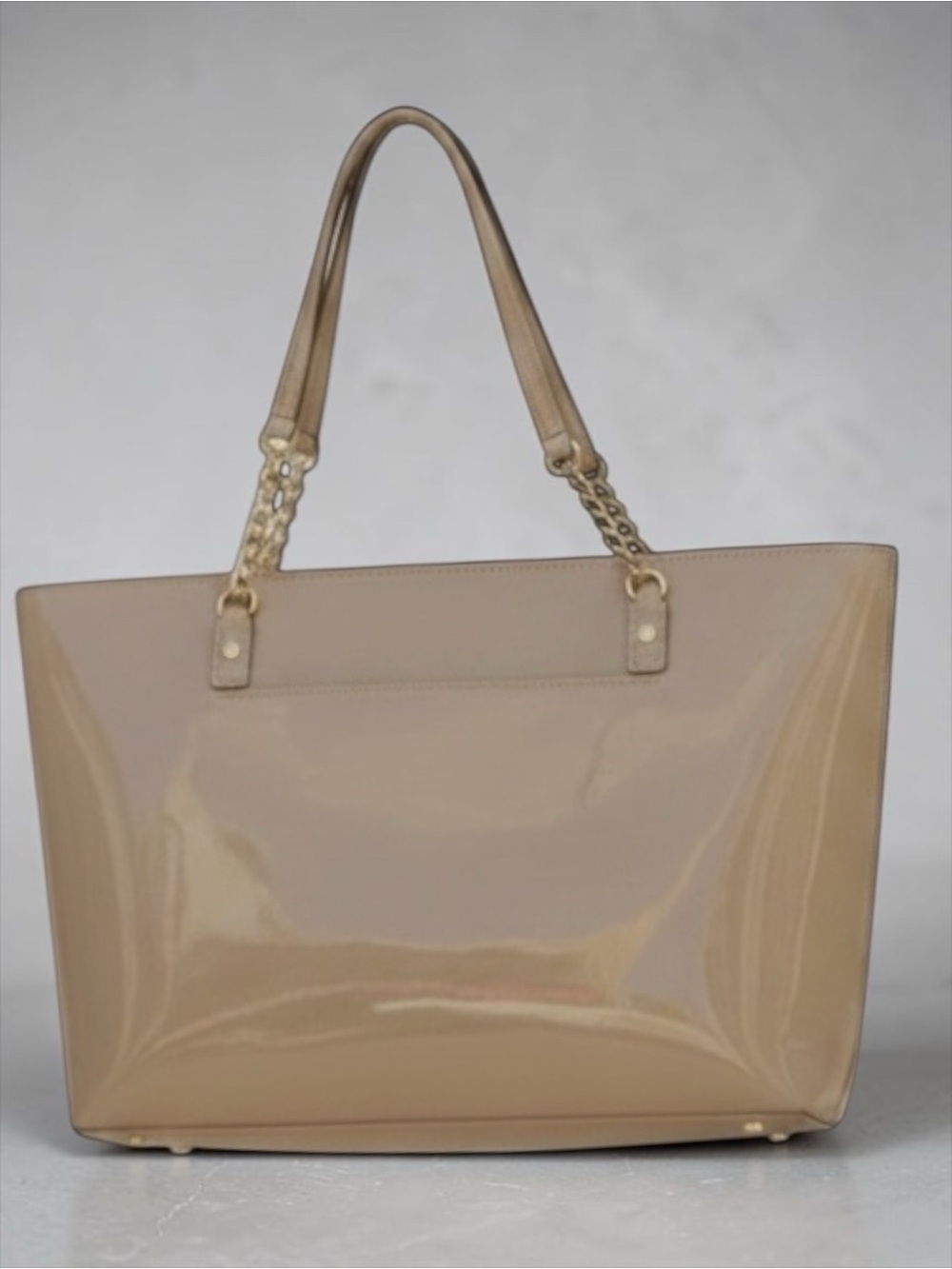 MICHAEL Michael Kors Jet Set Patent Leather Chain Tote Bag